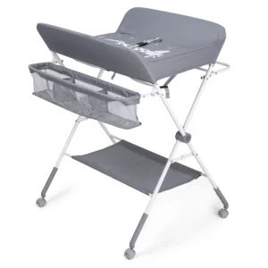 Portable Baby Changing Table with Wheels,