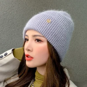 Winter Warm Knitted Women's Beanie Hat