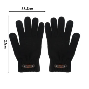 Knitted Touch-screen Children's Gloves