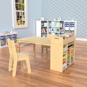 Kids Art Table and Chairs Set,