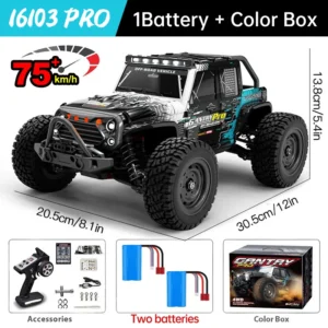4WD RC Car With LED Light