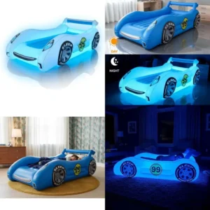 Race Car Kids' Air Mattress Bed