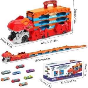 Dinosaur 3-In-1 Transport Truck Car