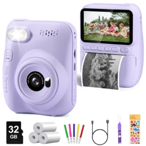 Instant Print Camera for Kids,